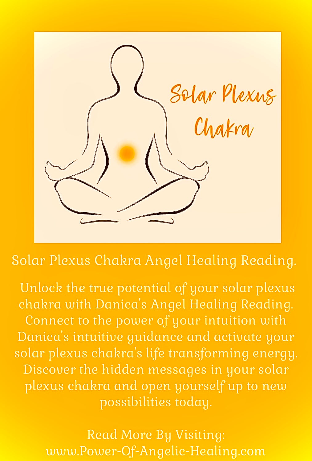 Solar Plexus Chakra Angel Healing Reading.