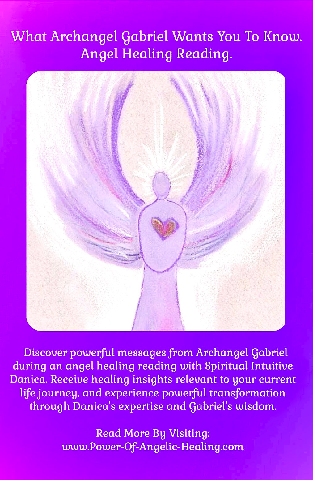 What Archangel Gabriel Wants You To Know. Angel Healing Reading.