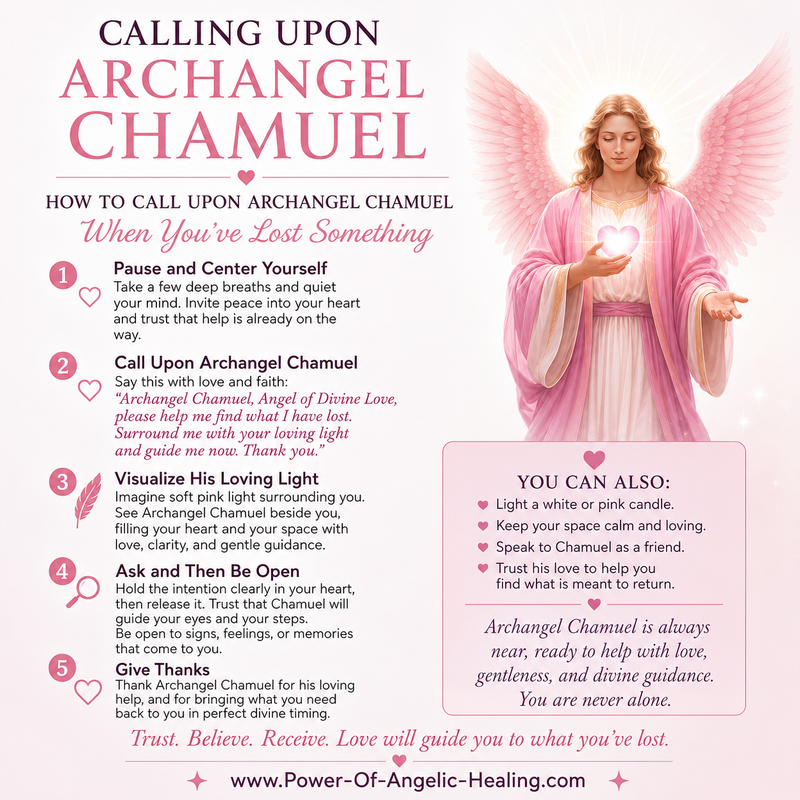 Calling Upon Archangel Chamuel to Help You Find What You’ve Lost