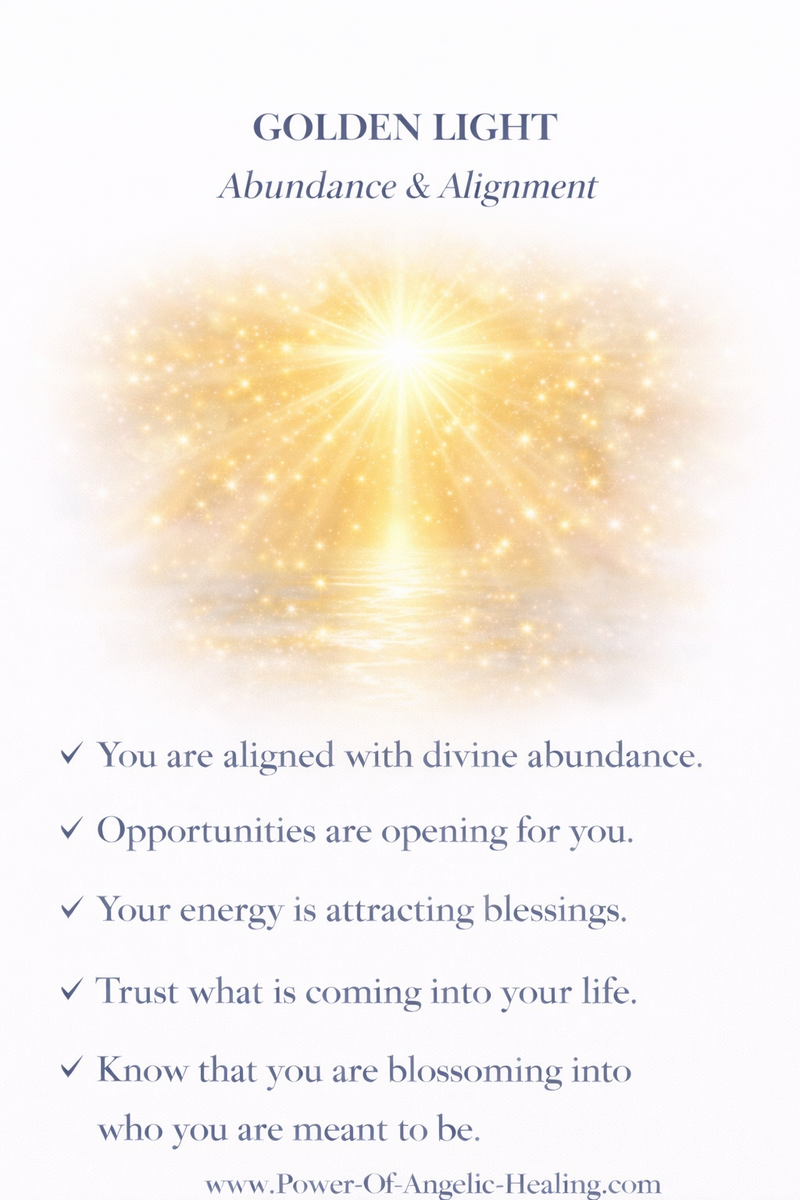 Golden Light — Abundance & Alignment