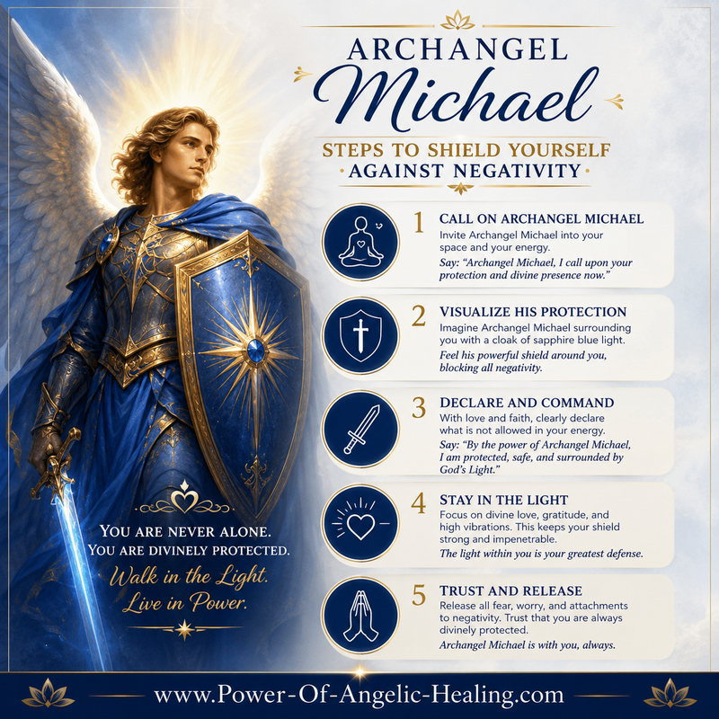 Archangel Michael: 5 Gentle Steps to Shield Yourself from Negativity