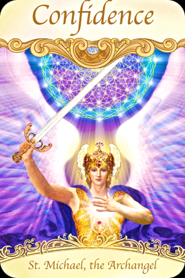 Archangel Michael is with you, shoring up your confidence so that you can fearlessly face (and even enjoy) the tasks before you.