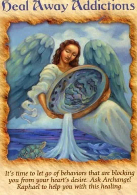 It’s time to let go of behaviors that are blocking you from your heart’s desire. Ask Archangel Raphael to help you with this healing.