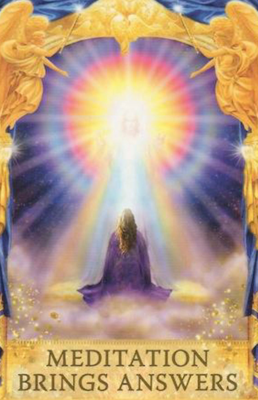 Meditation Brings Answers.