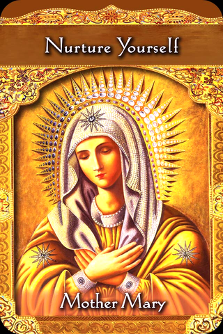 Mother Mary. Nurture Yourself.