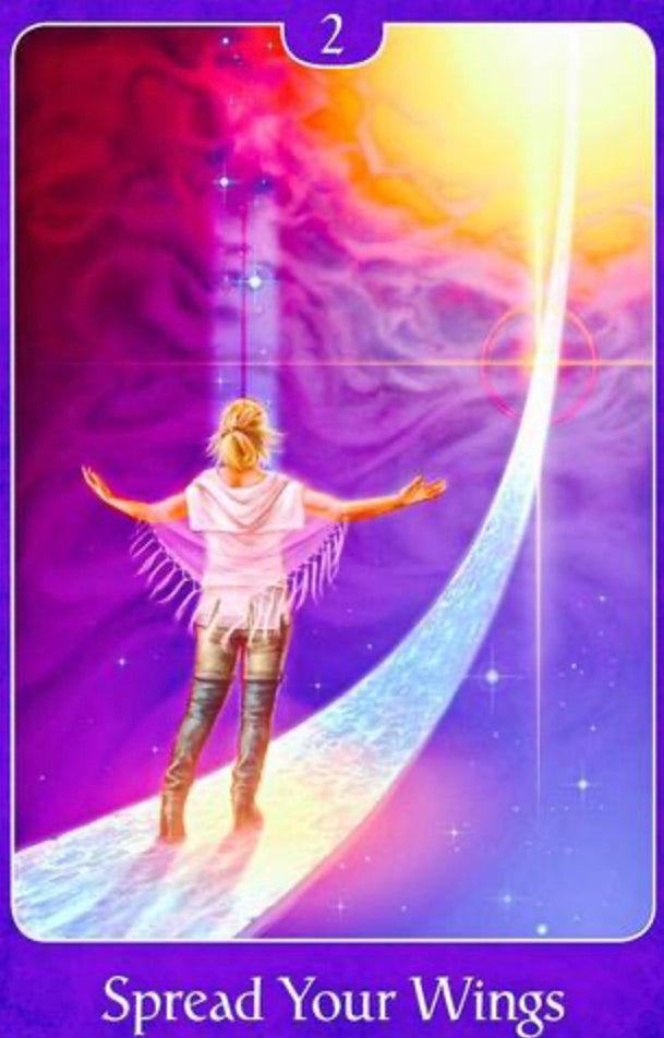 Spread Your Wings ~ Key Words: “Expansion, freedom, confinement, decision.”
