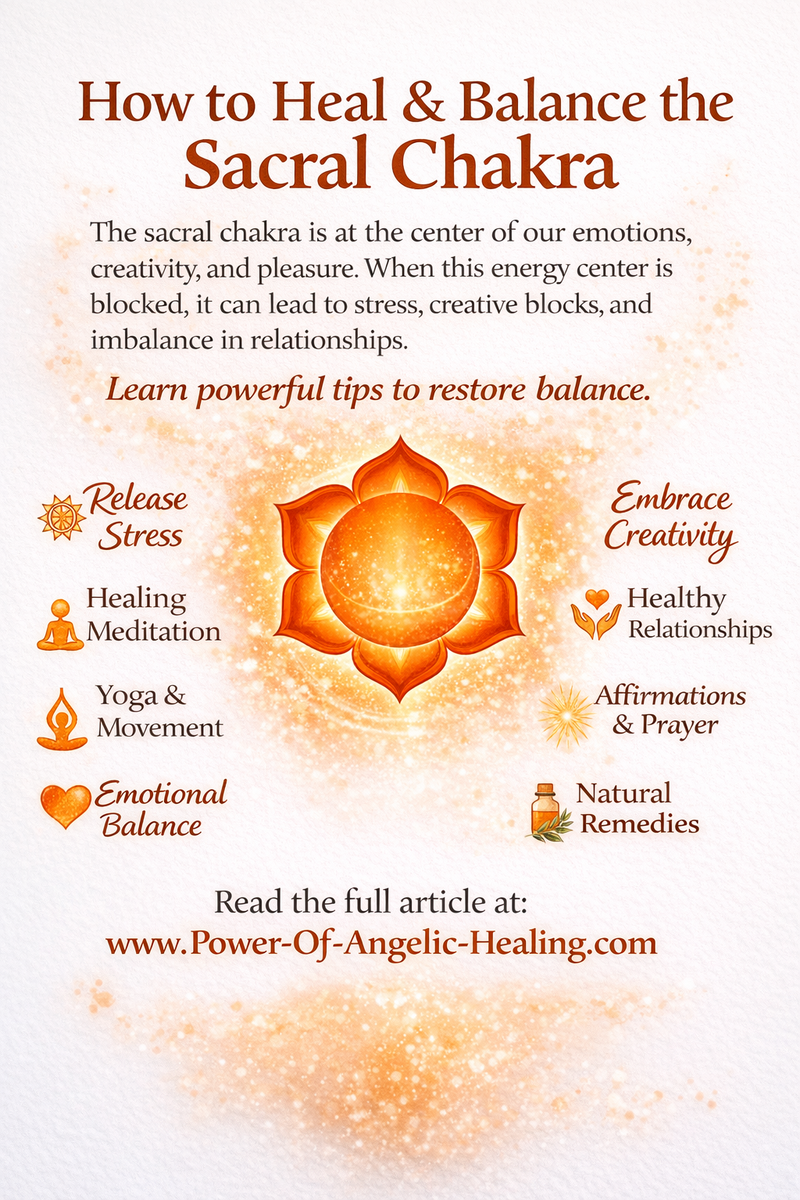 How to Release Stress From the Sacral Chakra and Restore Emotional Balance