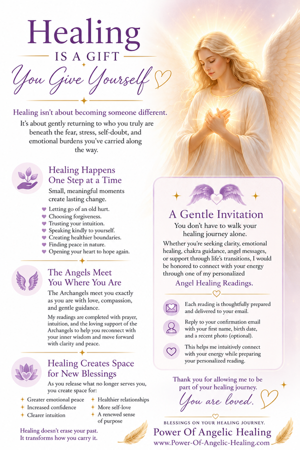 Healing Is a Gift You Give Yourself