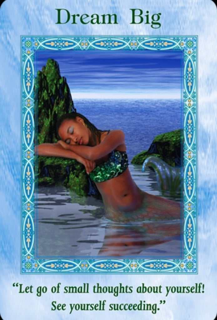 Dream Big! Let go of small thoughts about yourself! See yourself succeeding.