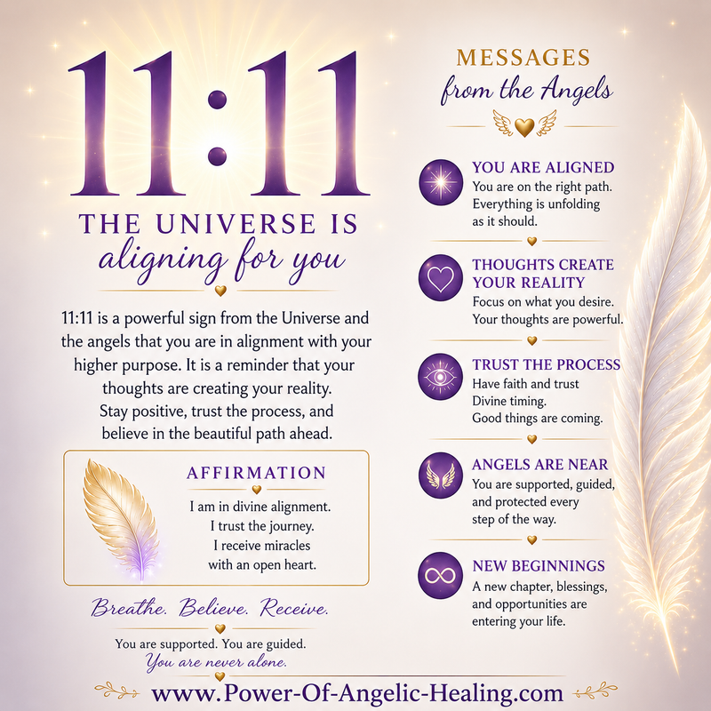 The spiritual meaning of 11:11.