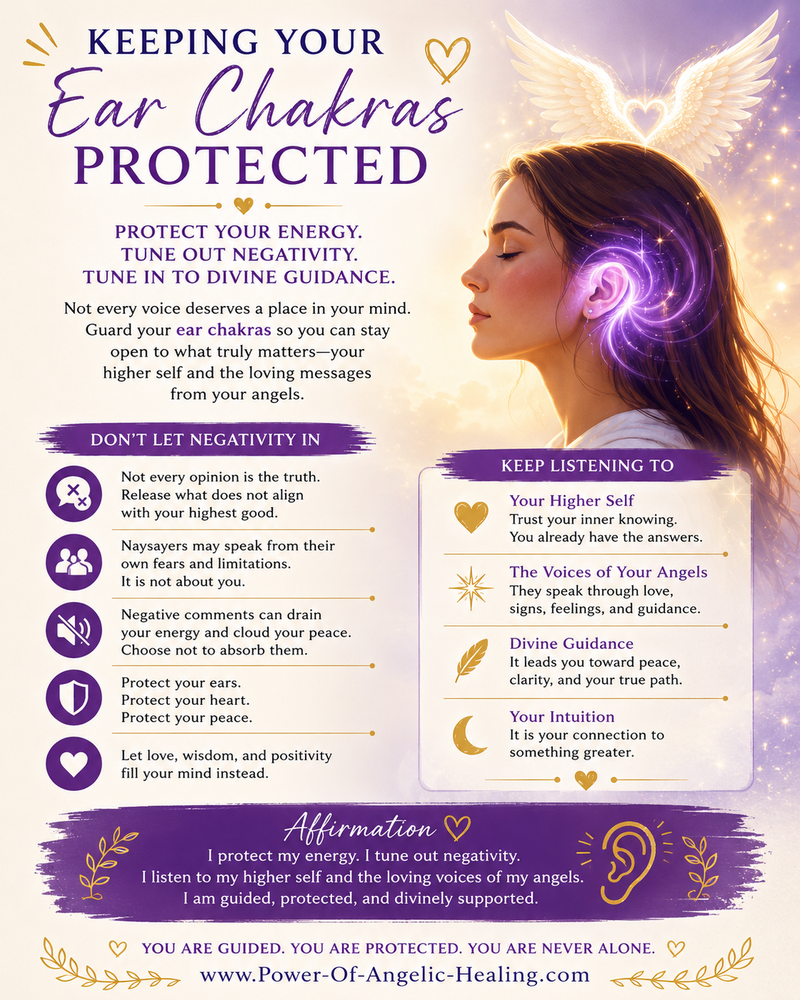 Protecting Your Ear Chakras: Choosing Peace Over Negative Voices
