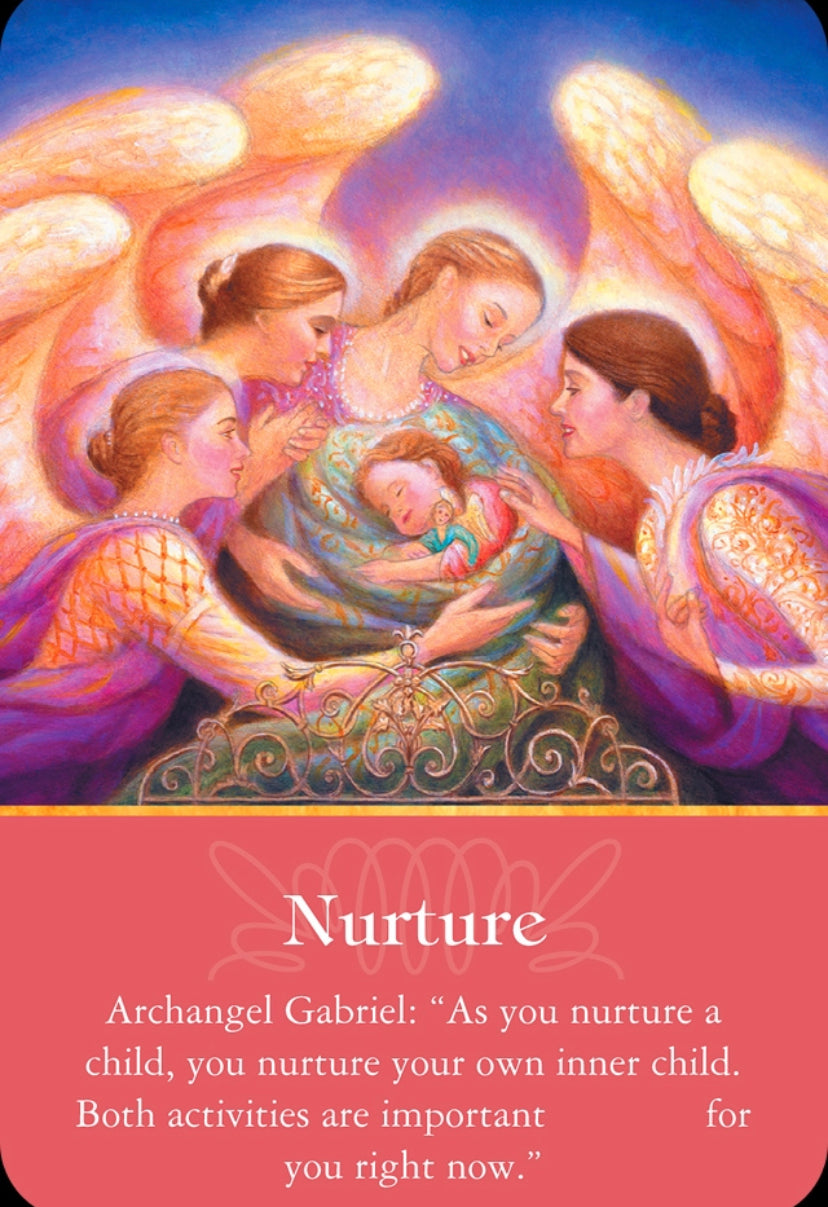 Archangel Gabriel: “As you nurture a child, you nurture your own inner child. Both activities are important for you right now.”