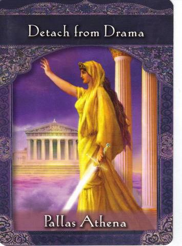 Detach From Drama - You've been drawn into the upsetting world of human egos by focusing upon a drama.