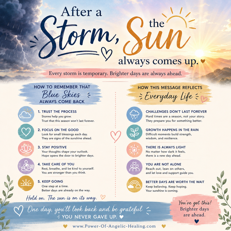 After the Storm, the Sun Always Comes Up