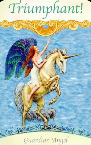 Guardian Angel ~ Triumphant!: “You will be triumphant, and your desires will manifest.