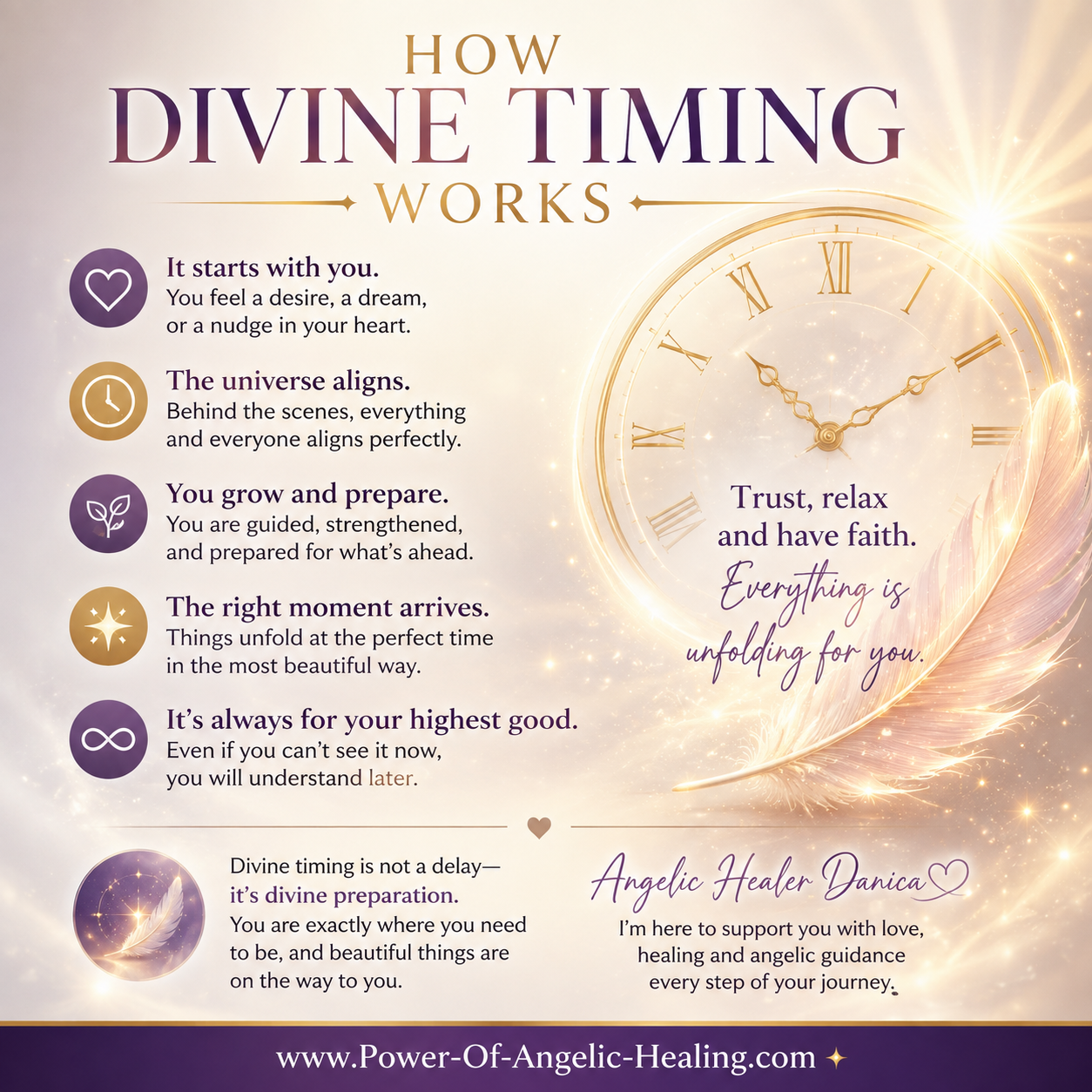 How Divine Timing Works: Trusting What Is Unfolding for You