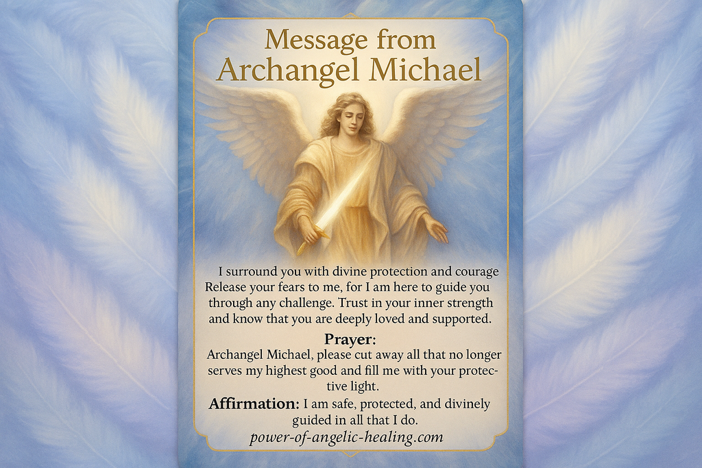 Message from Archangel Michael