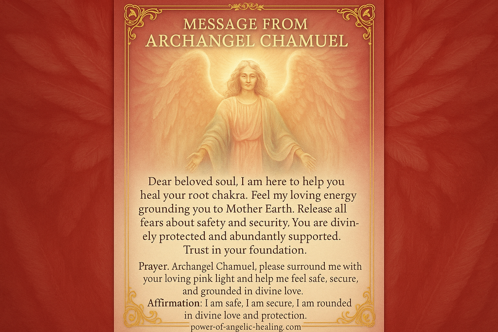 Message From Archangel Chamuel
