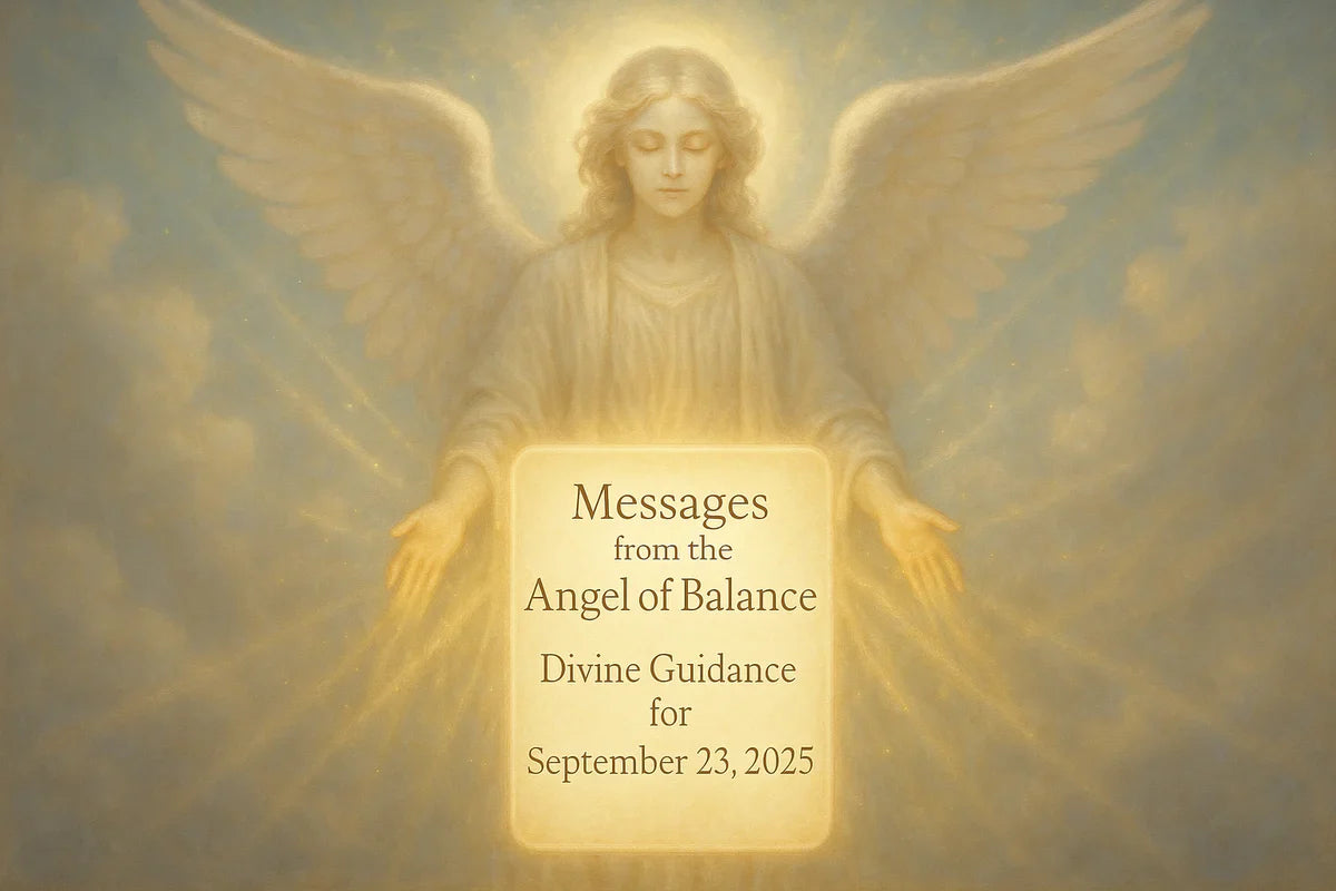 Messages from the Angel of Balance. Divine Guidance for September 23, 2025.