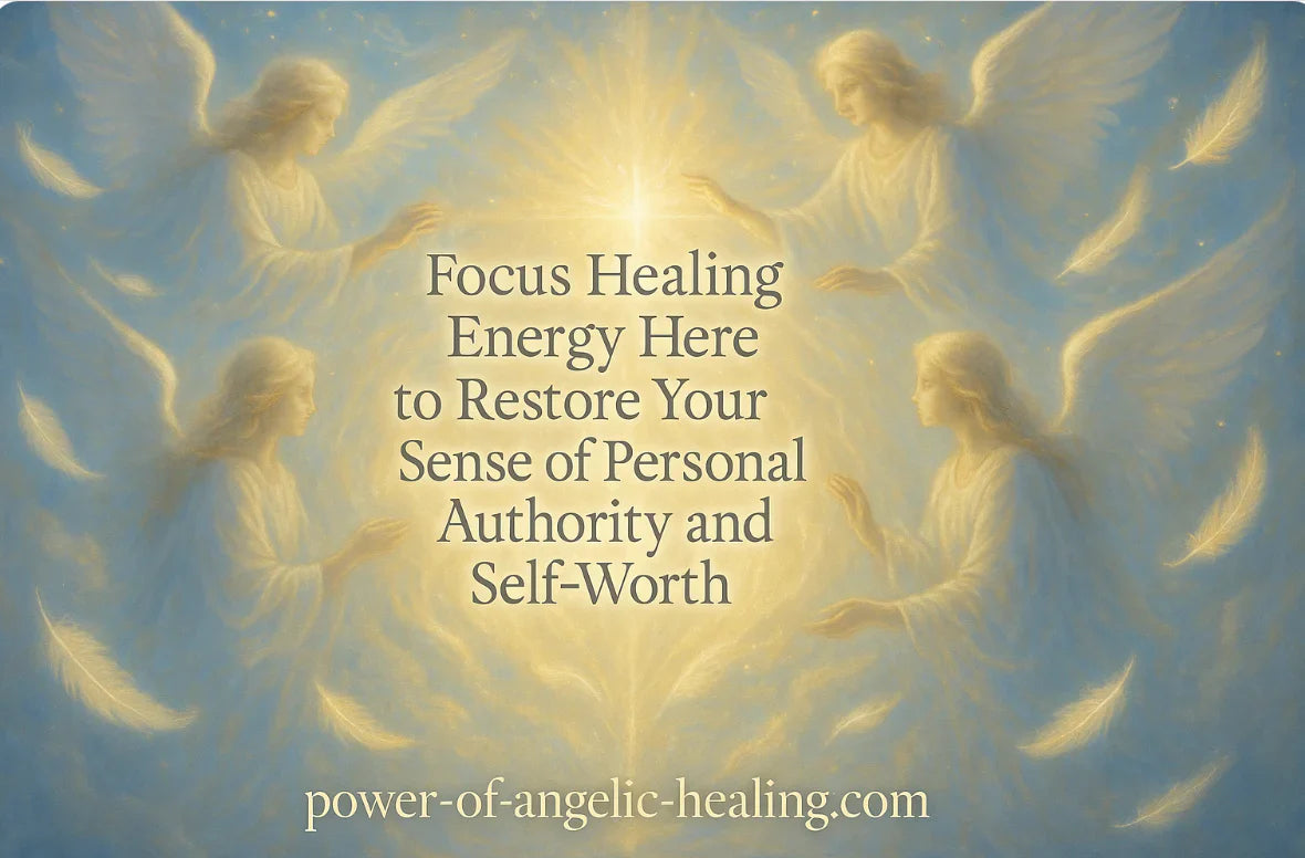 Focus Healing Energy Here to Restore Your Sense of Personal Authority and Self-Worth