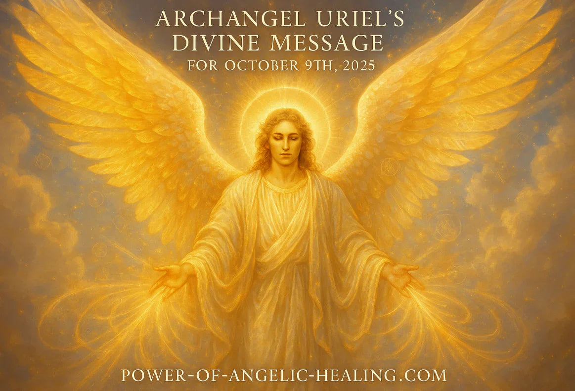 Archangel Uriel's Divine Message for October 9th, 2025.