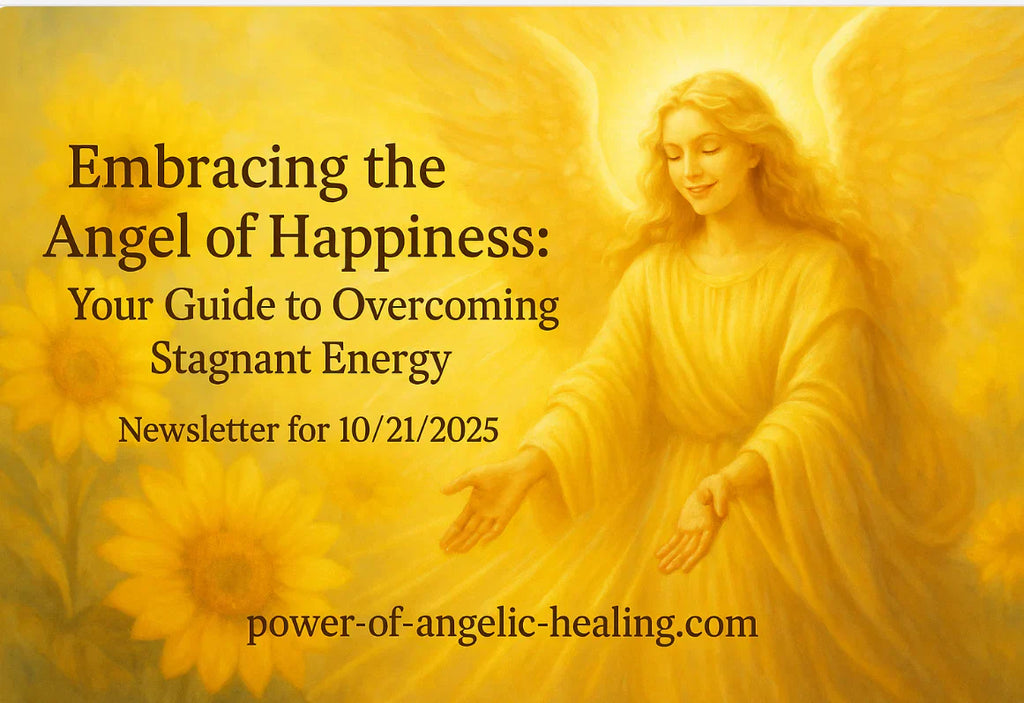 Embracing the Angel of Happiness: Your Guide to Overcoming Stagnant Energy.