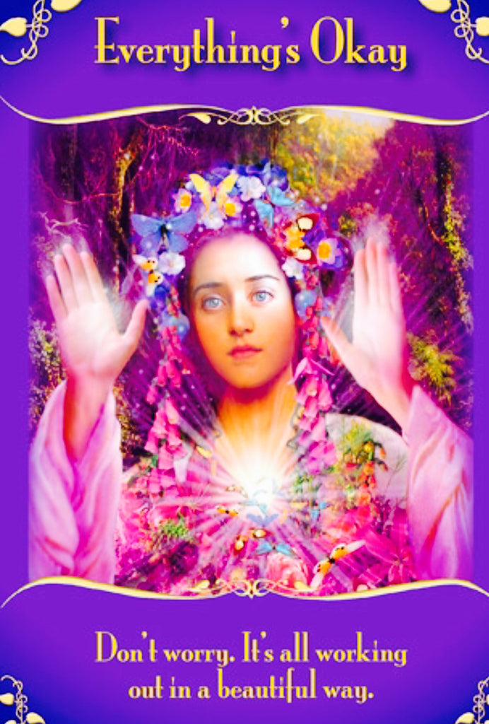 Don't worry. It's all working out in a beautiful way.