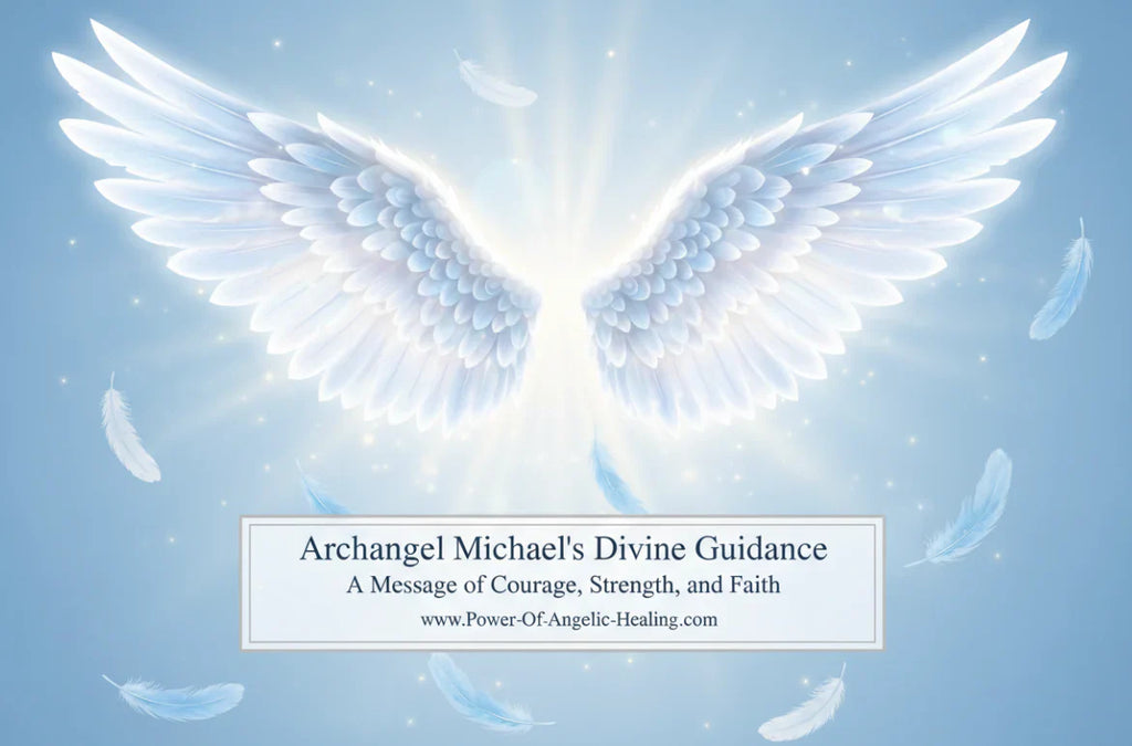 Archangel Michael's Divine Guidance-A Message of Courage, Strength, and Faith.