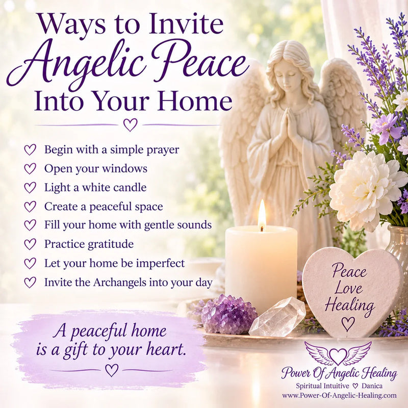 Ways to Invite Angelic Peace Into Your Home