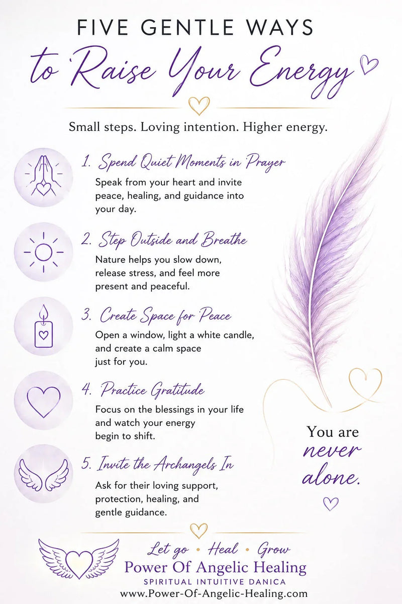 Five Gentle Ways to Raise Your Energy