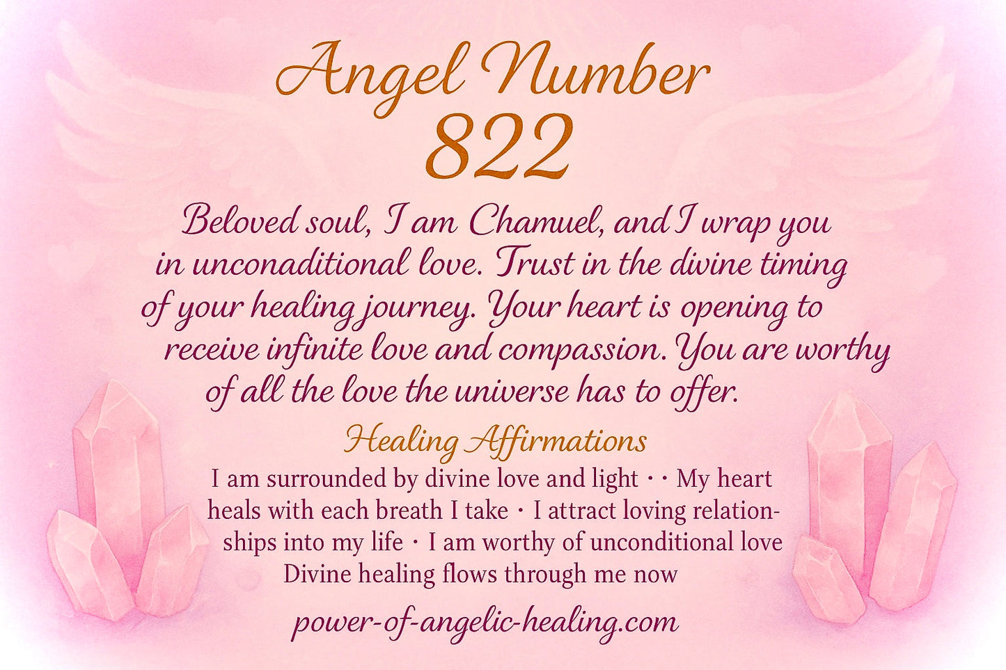 Angelic message for 822