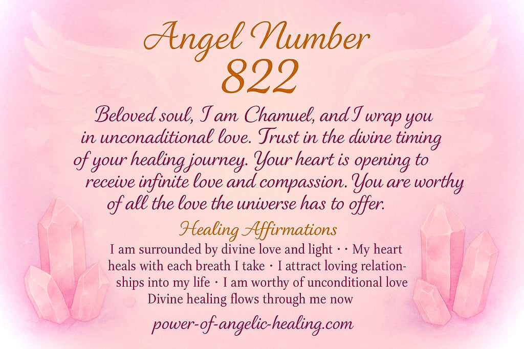 Angelic message for 822