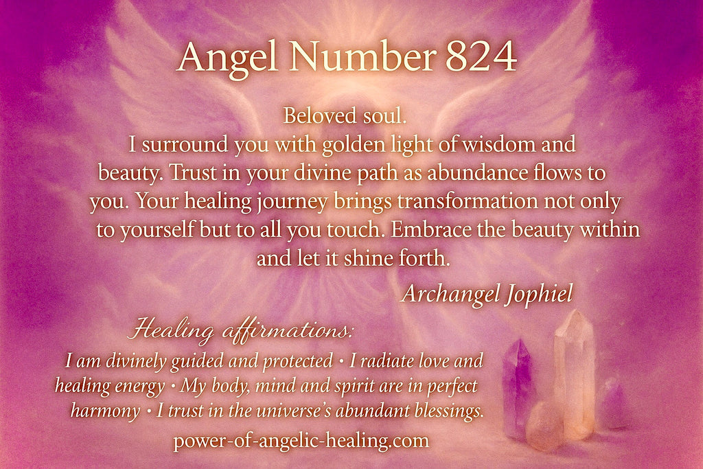 Angelic message for 824