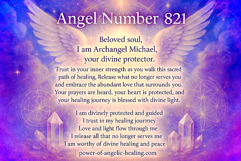 Angelic message for 821