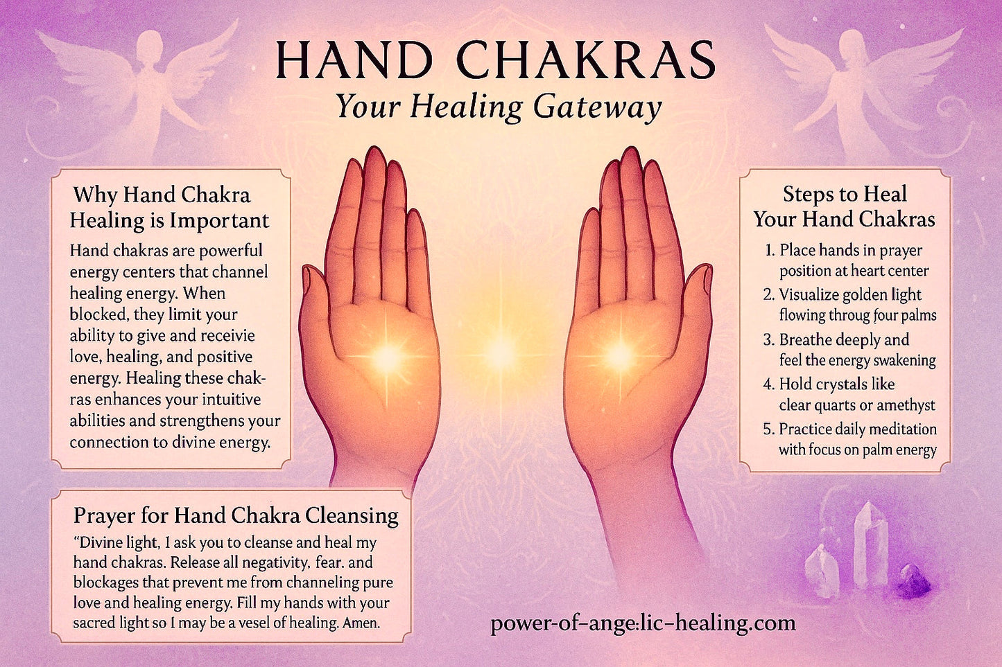 Hand chakras (Your Healing To Gateway)