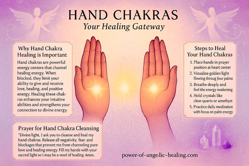 Hand chakras (Your Healing To Gateway)