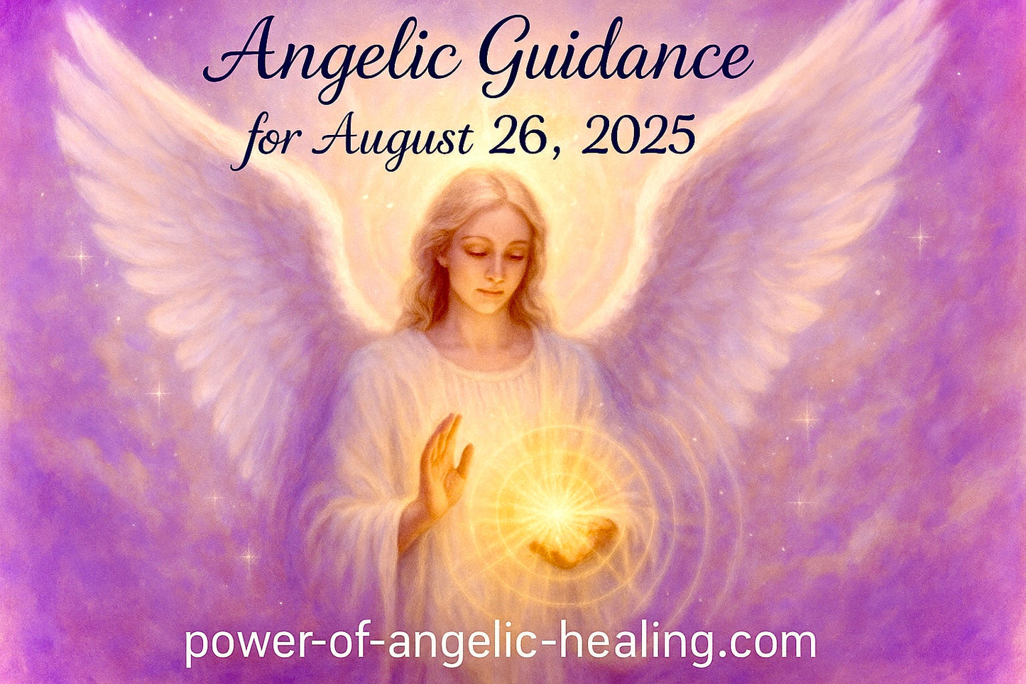 Angelic Guidance For August 26, 2025.