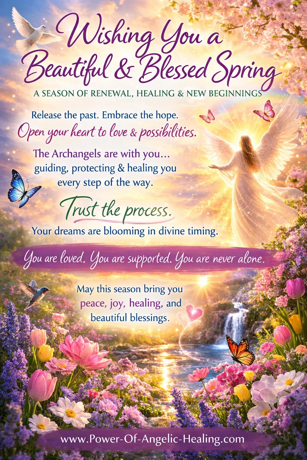 A Loving Spring Blessing From My Heart to Yours By Spiritual Intuitive Danica