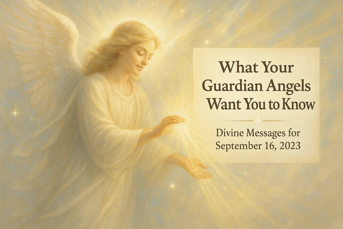 What Your Guardian Angels Want You to Know. Divine Messages for September 16, 2023.