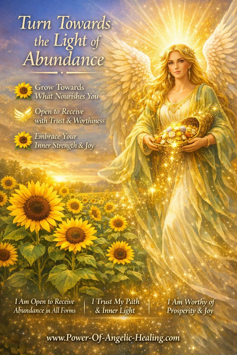 Sunflower Wisdom & Messages from the Archangel of Abundance