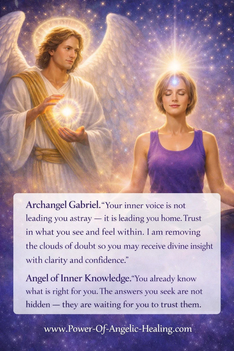 Angel of Inner Knowledge: Trusting Your Intuition & Awakening Your Inner Vision