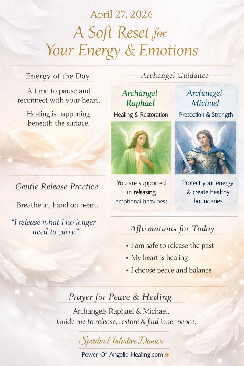 A Gentle Return to Peace — Your Energy for April 27 ✨