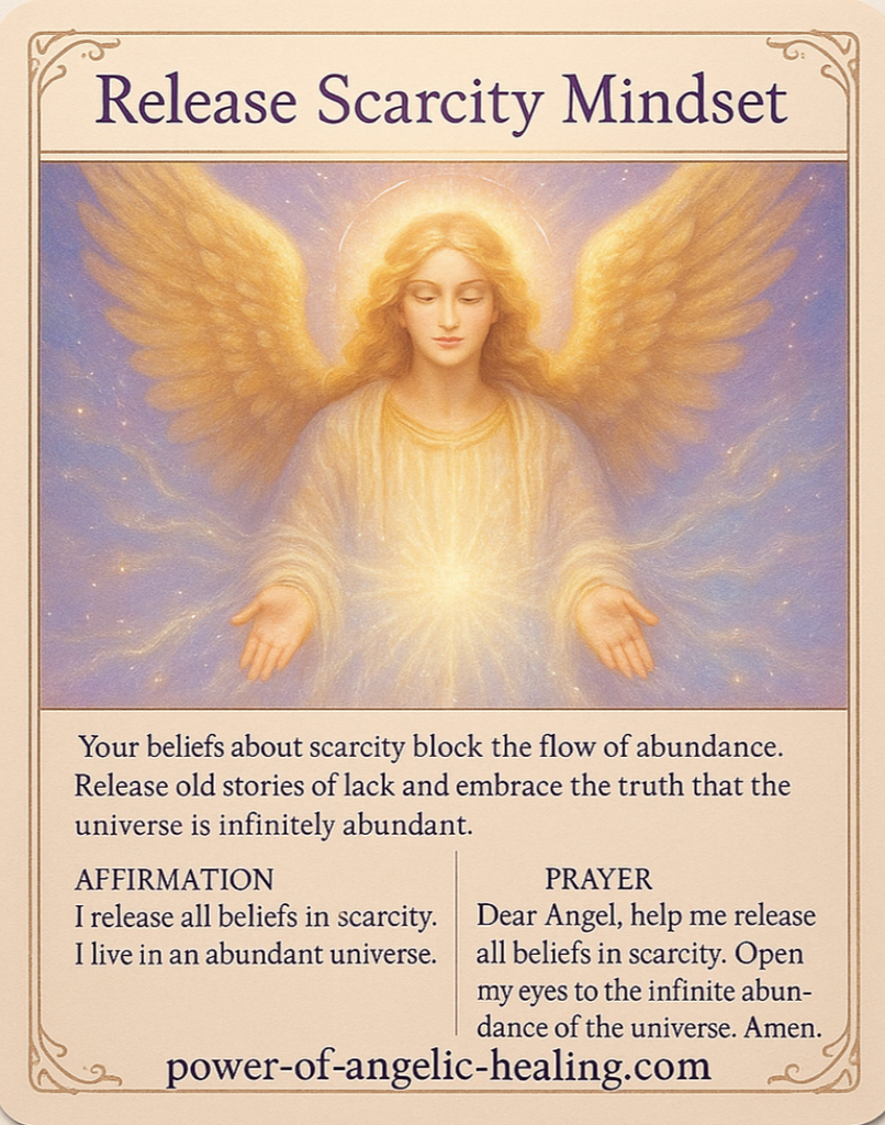 Release Scarcity Mindset