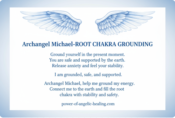 Archangel Michael-Root Chakra Grounding.