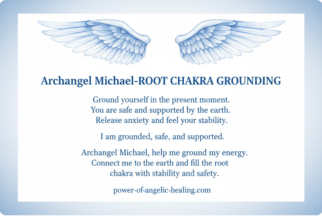 Archangel Michael-Root Chakra Grounding.