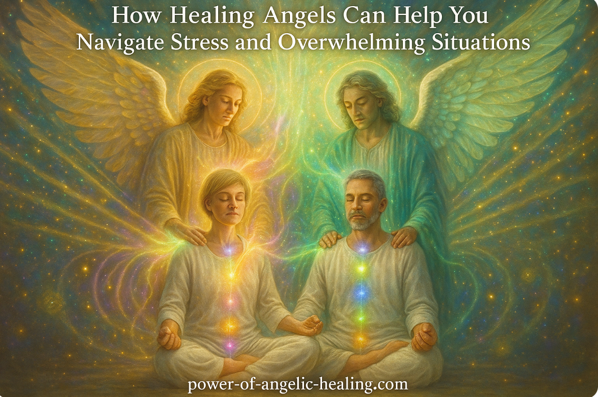 How Healing Angels Can Help You Navigate Stress and Overwhelming Situations.