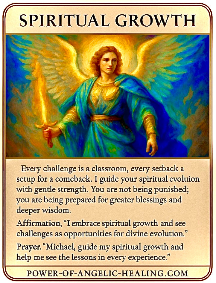 Archangel Michael and the Path of Spiritual Growth.