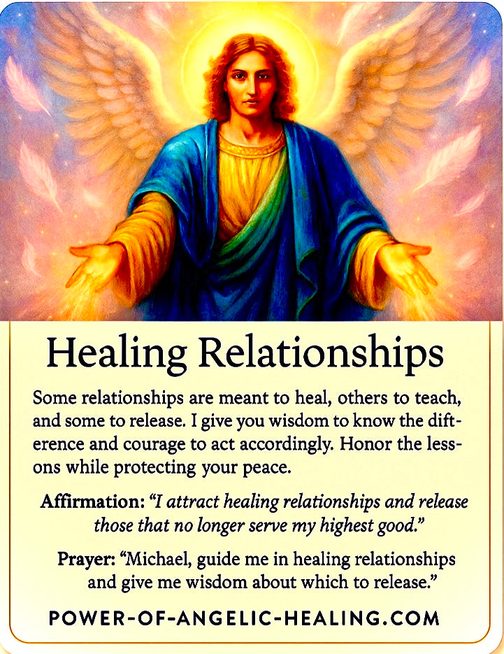 Archangel Michael and the Sacred Art of Healing Relationships