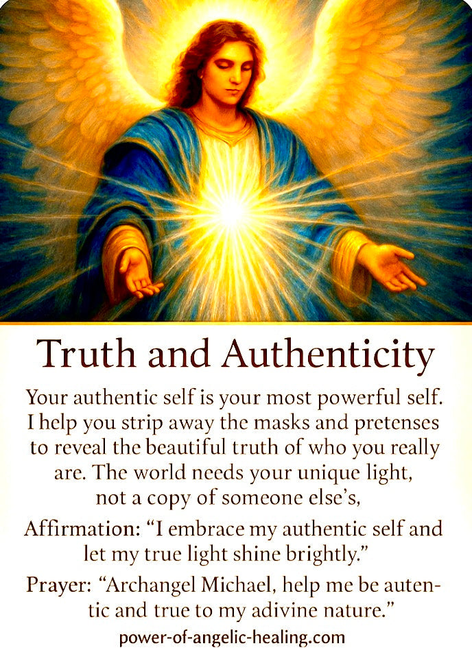 Archangel Michael: Understanding Truth and Authenticity.