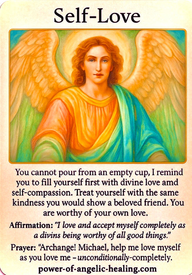 Archangel Michael's Wisdom on Self-Love.